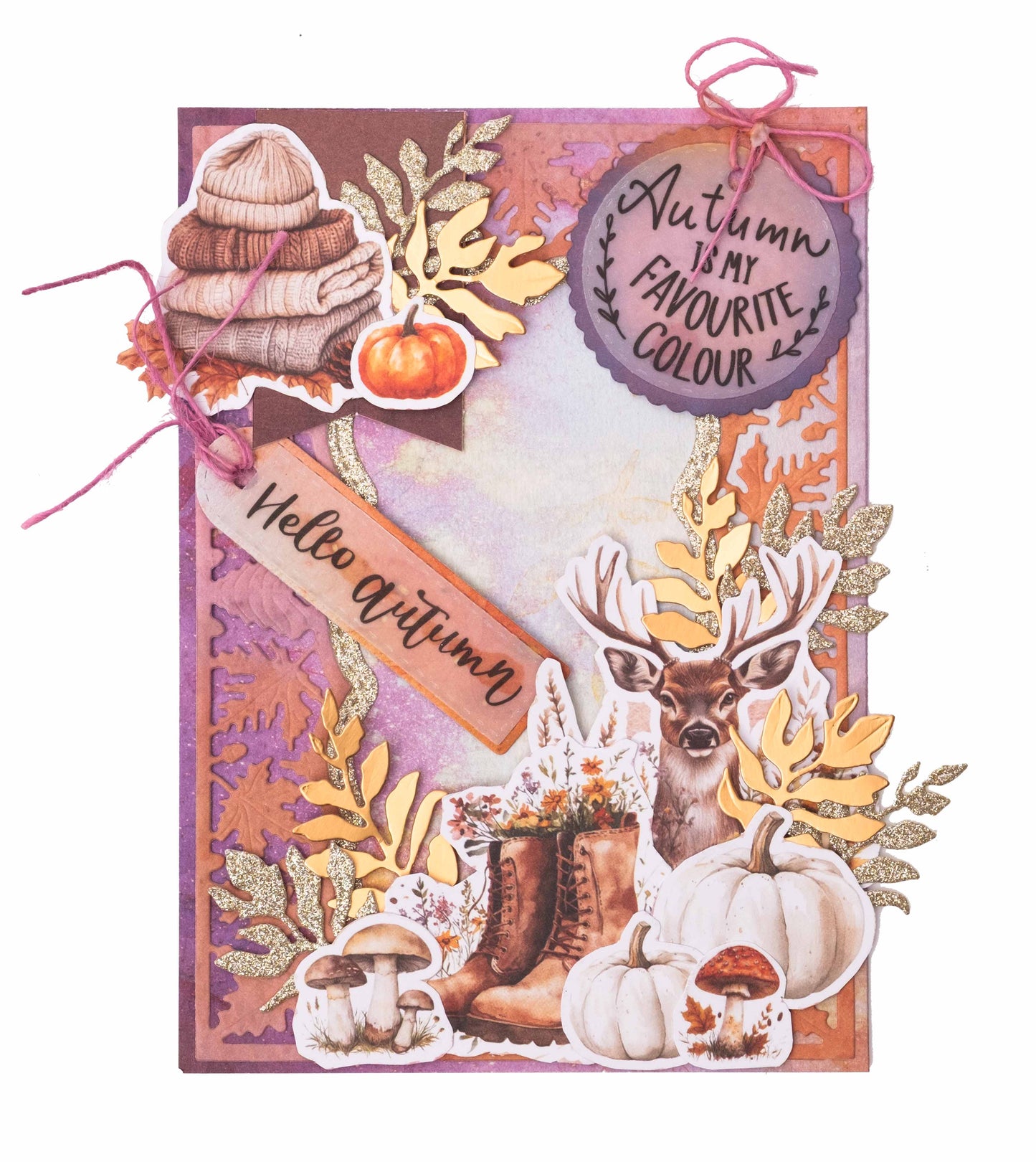 Studio Light Essentials Mixed Paper Pad - Cozy Autumn
