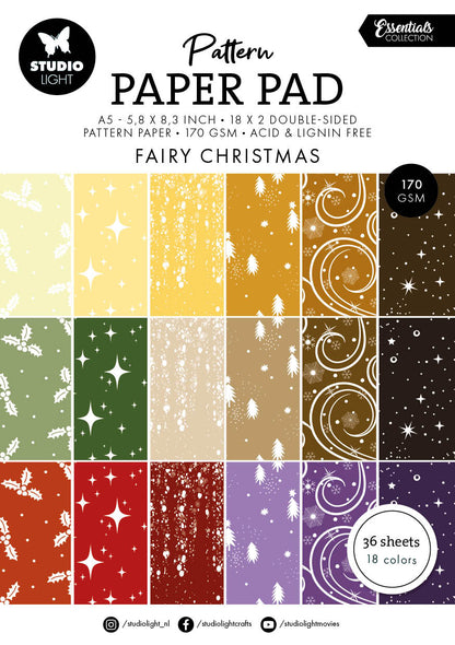 Studio Light Essentials Fairy Christmas Paper Pad Bundle