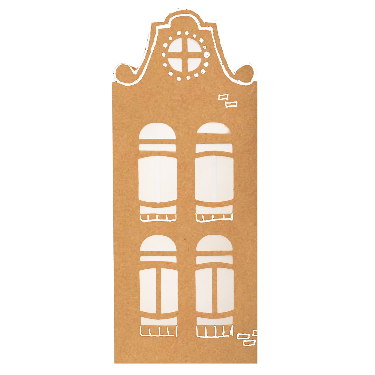 Studio Light Essentials Die-cut Paper Houses Classic House