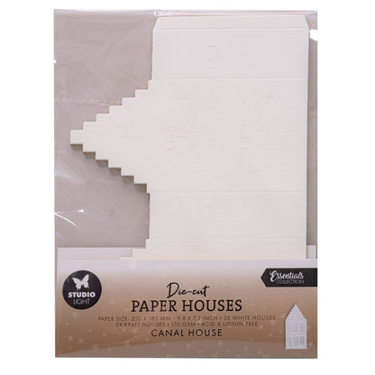Studio Light Essentials Die-cut Paper Houses Canal House