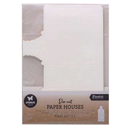 Studio Light Essentials Die-cut Paper Houses Post Office