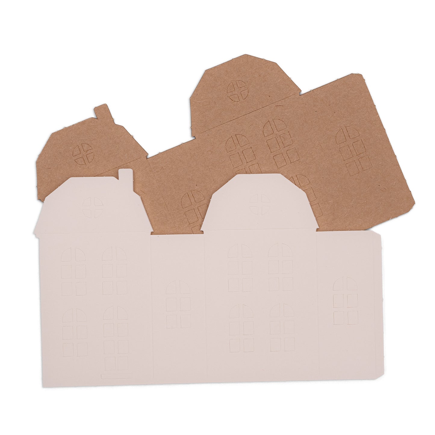 Studio Light Essentials Die-cut Paper Houses School