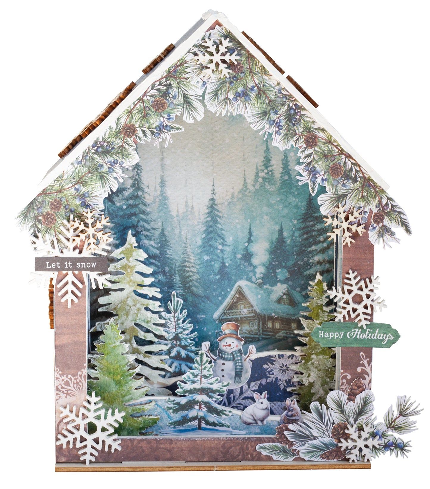 Studio Light Essentials Plywood House Scenery