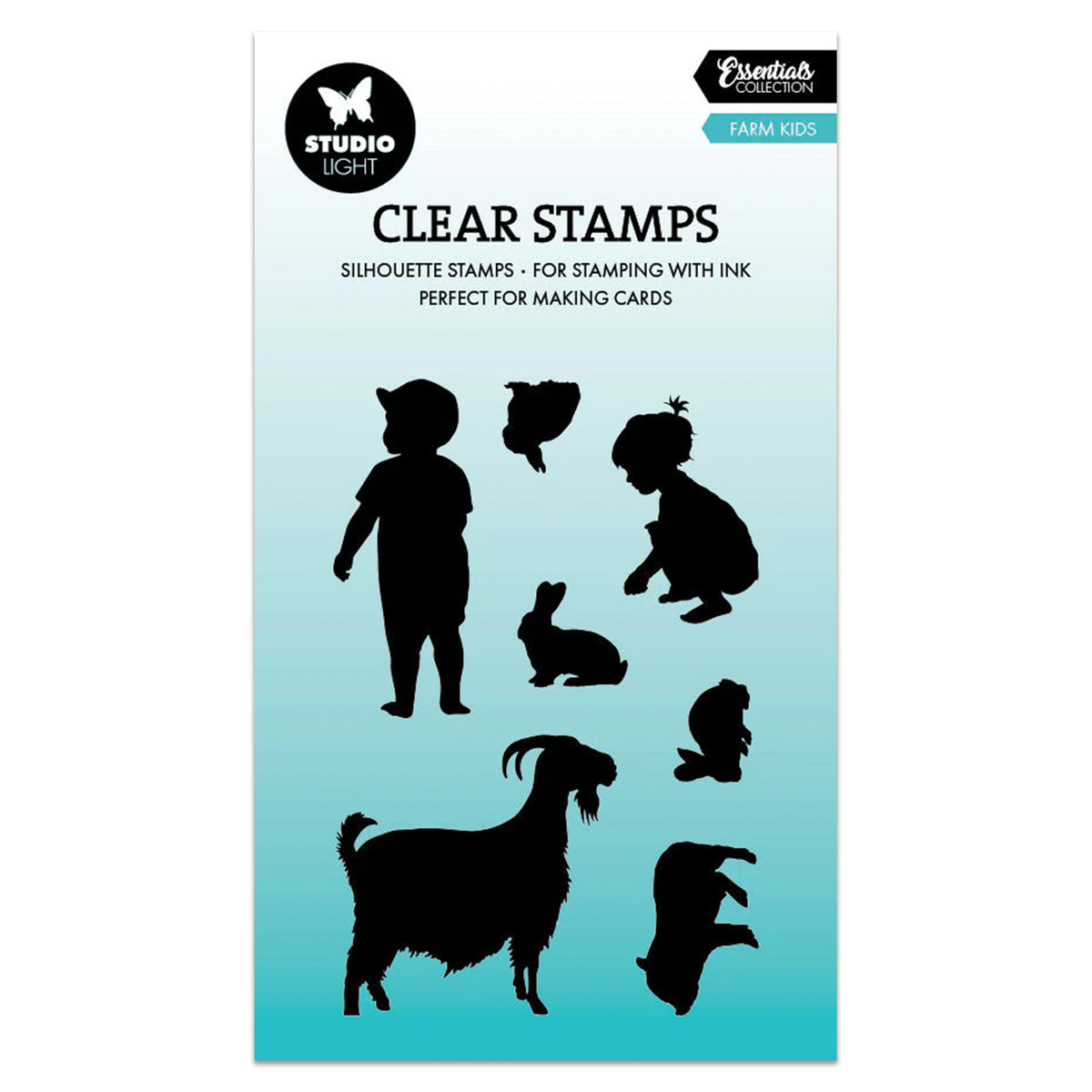 Studio Light Essentials Clear Stamp - Farm Kids – AALL & Create