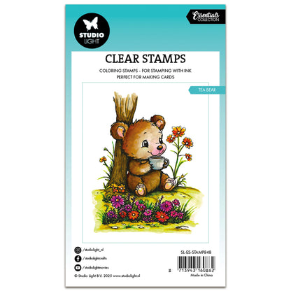 Studio Light Essentials Clear Stamp Tea Bear