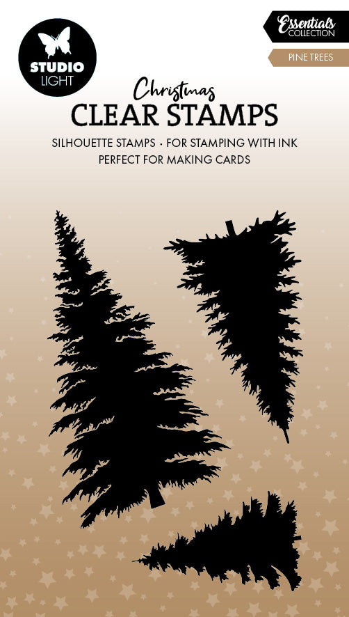Studio Light Essentials Clear Stamp Pine Trees Essentials
