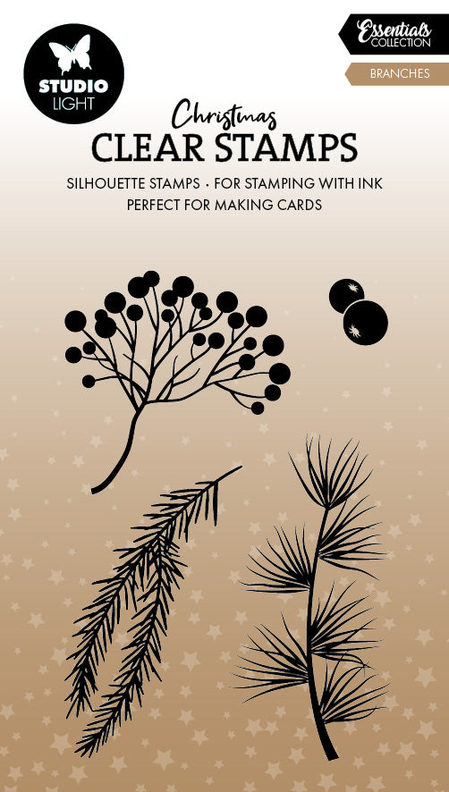 Studio Light Essentials Clear Stamp Branches