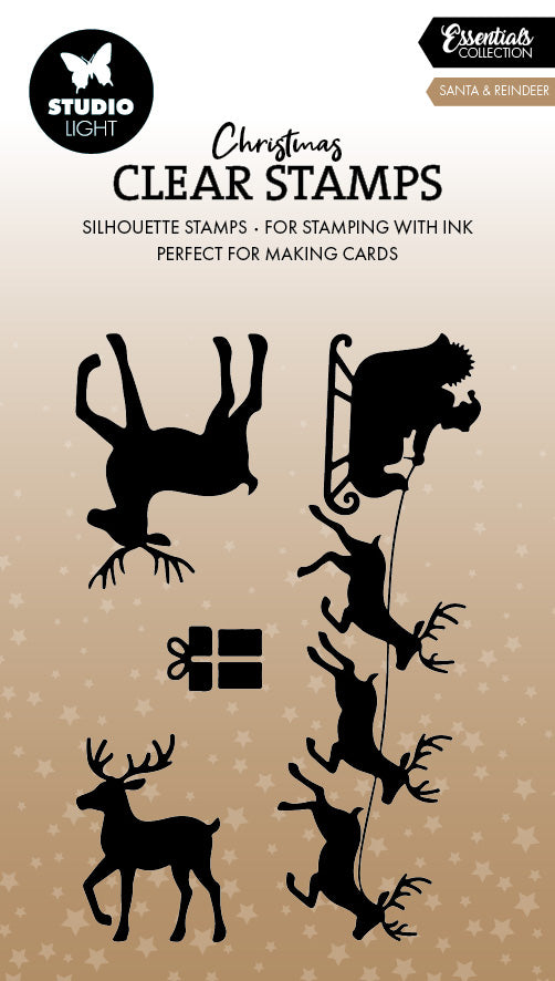 Studio Light Essentials Clear Stamp Santa & Rendeer