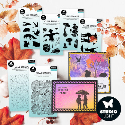 Studio Light Essentials Clear Stamp Bundle - Autumn