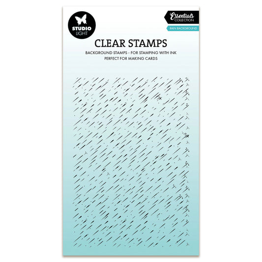 Studio Light Essentials Clear Stamp Rain Background