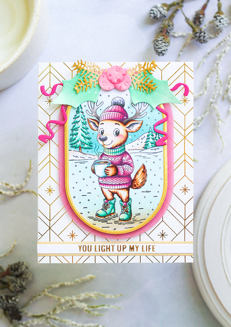 Studio Light Essentials Clear Stamp Cozy Deer