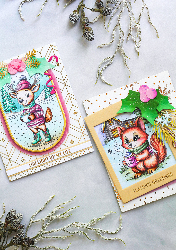 Studio Light Essentials Clear Stamp Cozy Deer