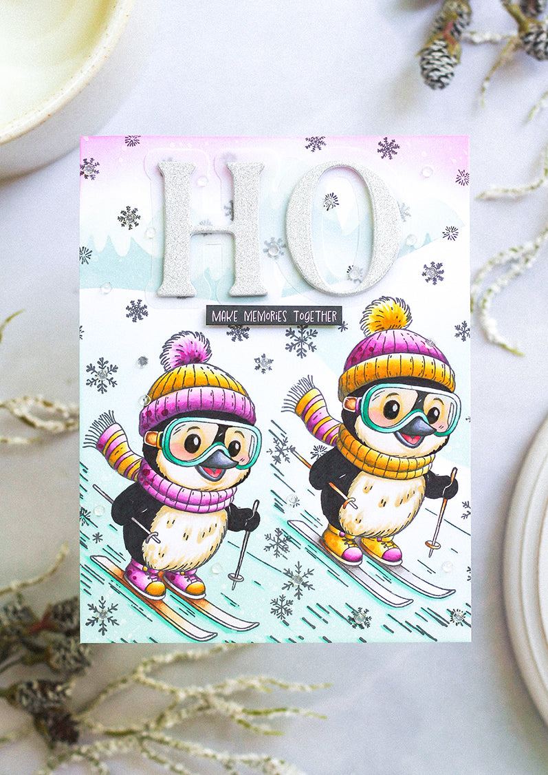 Studio Light Essentials Festive Friends Clear Stamp Bundle