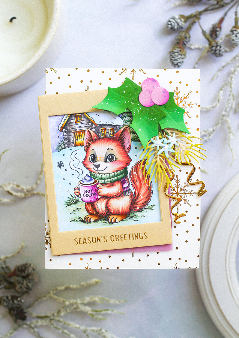 Studio Light Essentials Clear Stamp Hot Cocoa