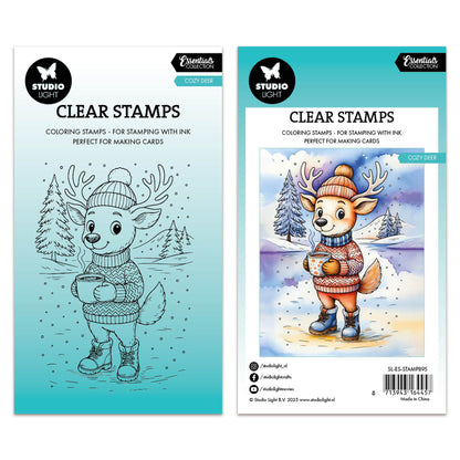 Studio Light Essentials Clear Stamp Cozy Deer