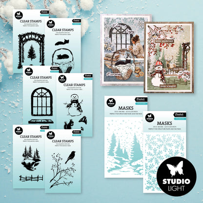 Studio Light Essentials Stamp & Mask Bundle