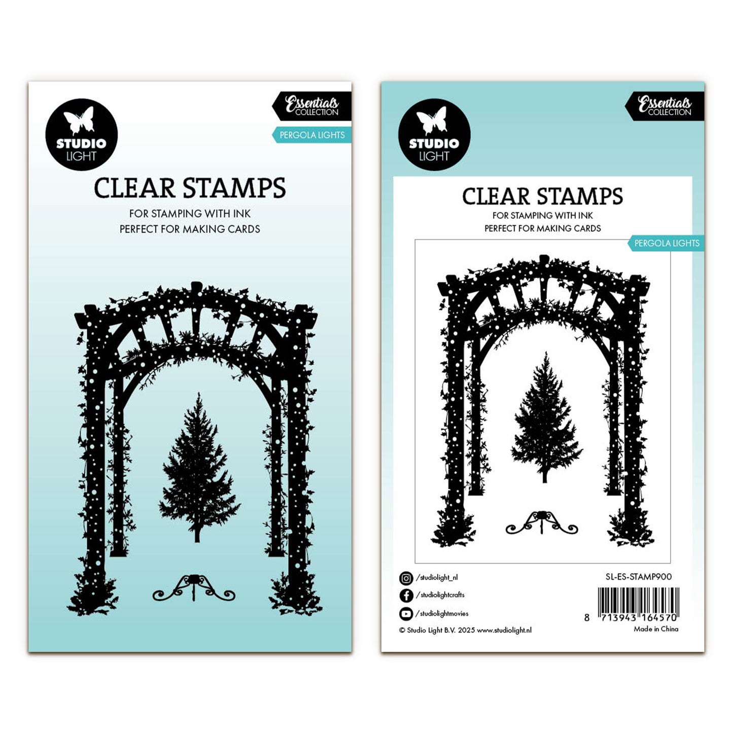 Studio Light Essentials Clear Stamp Pergola Lights