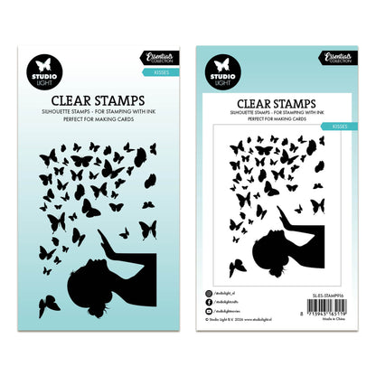 Studio Light Essentials Clear Stamp Kisses Essentials 62x93x3mm 7 Pieces