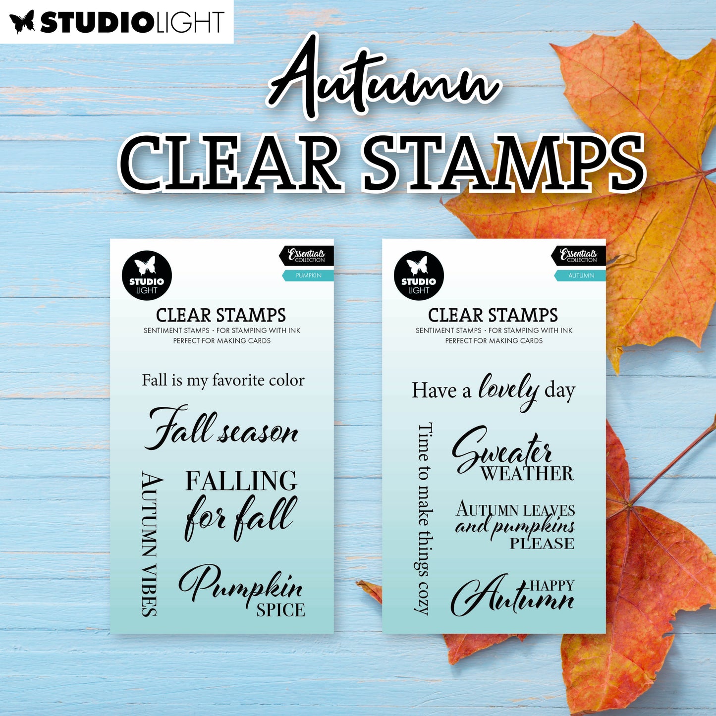 Studio Light Autumn Stamp Bundle