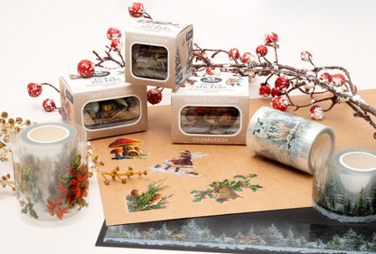 Studio Light Essentials Clear Stickers Fairy Winter on a roll