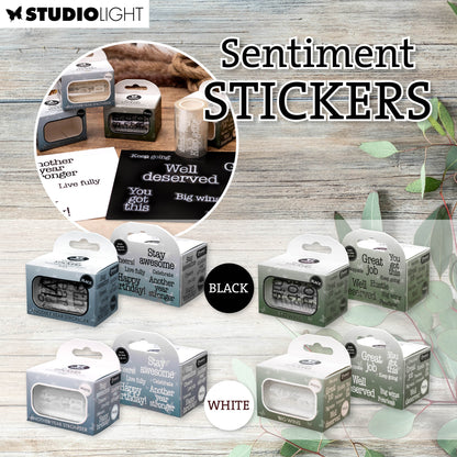 Studio Light Clear Stickers White & White April 2026 Bundle