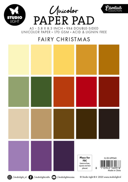 Studio Light Essentials Fairy Christmas Paper Pad Bundle