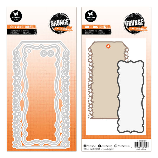 Studio Light Grunge - Cutting Die Star Label