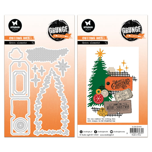 Studio Light Grunge - Cutting Die Extra Elements