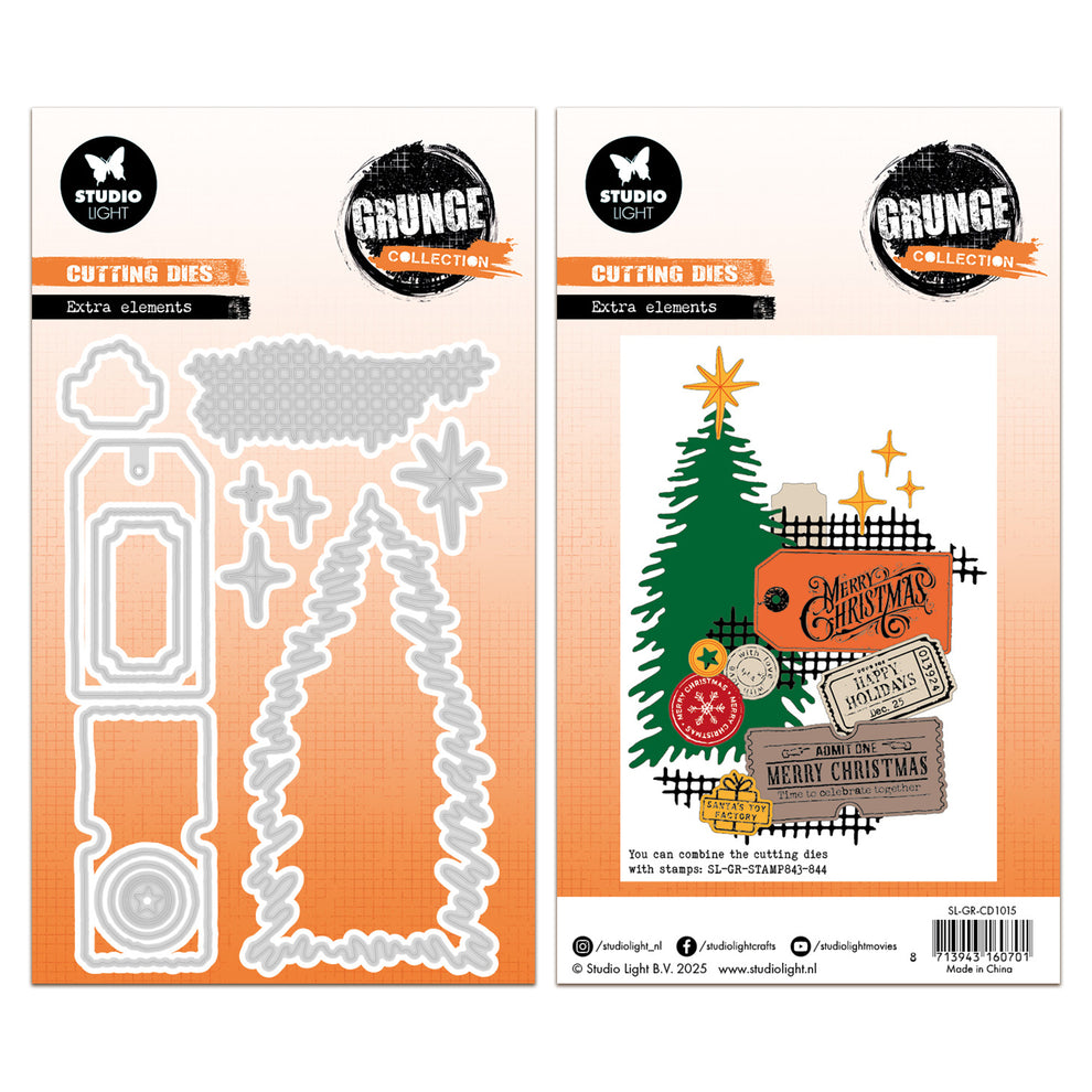Studio Light Grunge - Cutting Die Extra Elements – AALL & Create