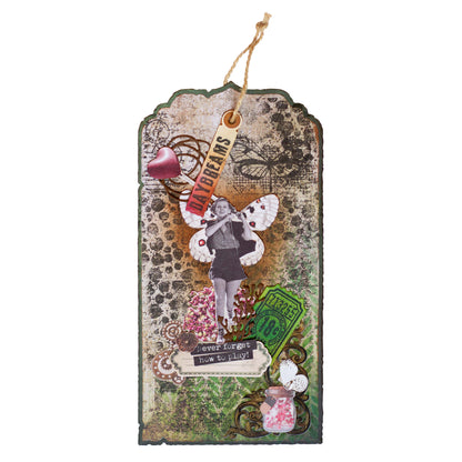 Studio Light Grunge - Stamp & Cutting Dies Tag & Tickets