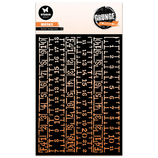 Studio Light Grunge Mask - Ruler Background - Nr.335