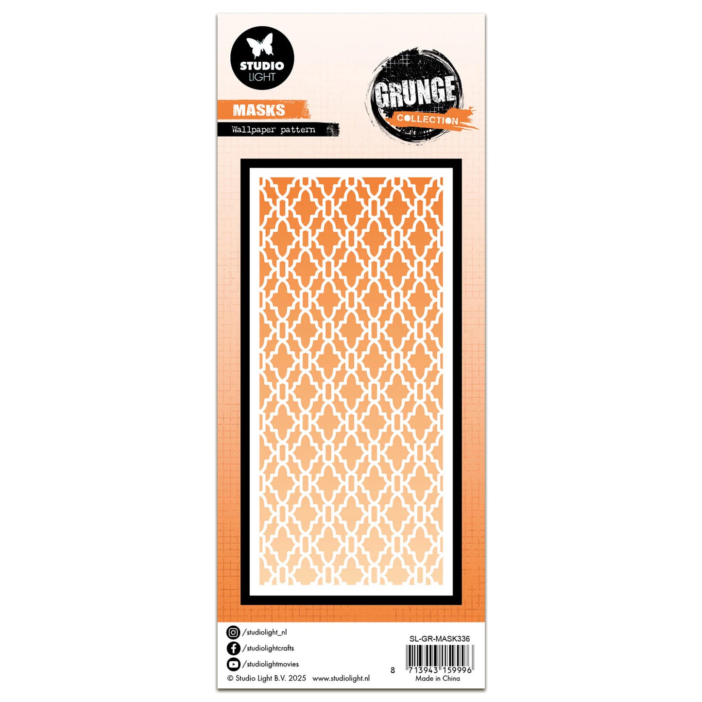 Studio Light Grunge Mask - Wallpaper Pattern - Nr.336