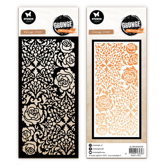 Studio Light Grunge - Mask Vintage Roses