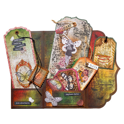 Studio Light Grunge - Mask Vintage Roses