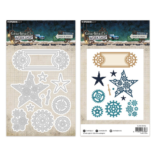 Studio Light Cutting dies Gears & Stars Gearhead's Workshop