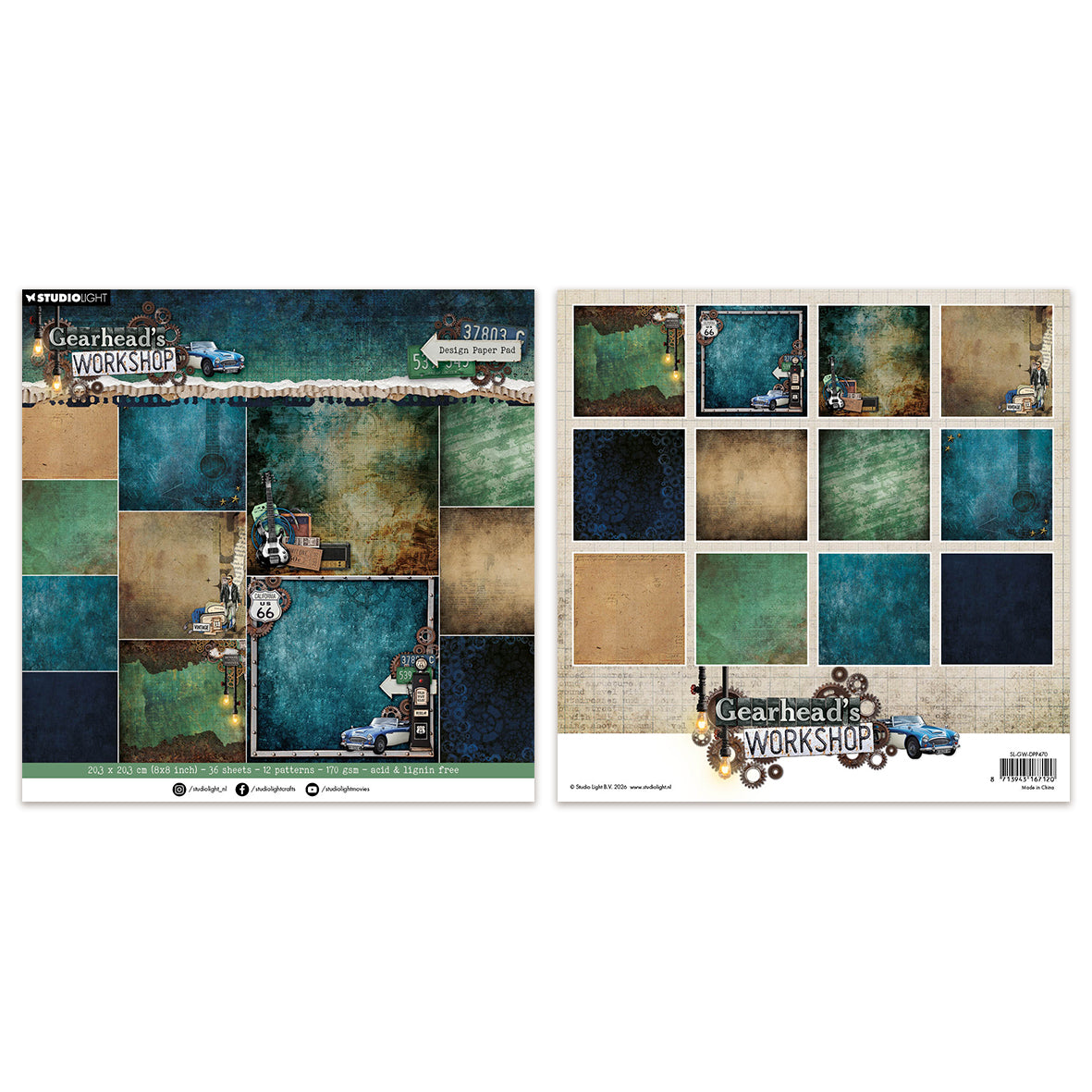 Display Background Design Pad Studio Light Designer Paper Pad Background paper pad Gearhead's Worksh ...