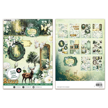 Studio Light Essentials Die-cut Paper Pad Embellishments Quiet Morning