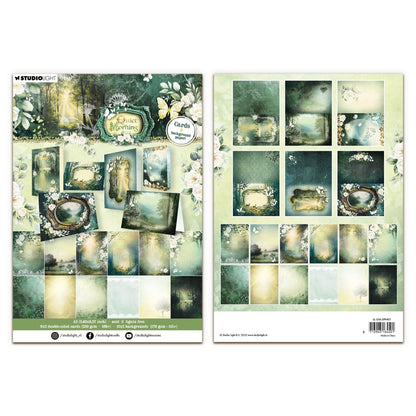 Studio Light Essentials Designer Paper Pad Cards & Backgrounds Quiet Morning