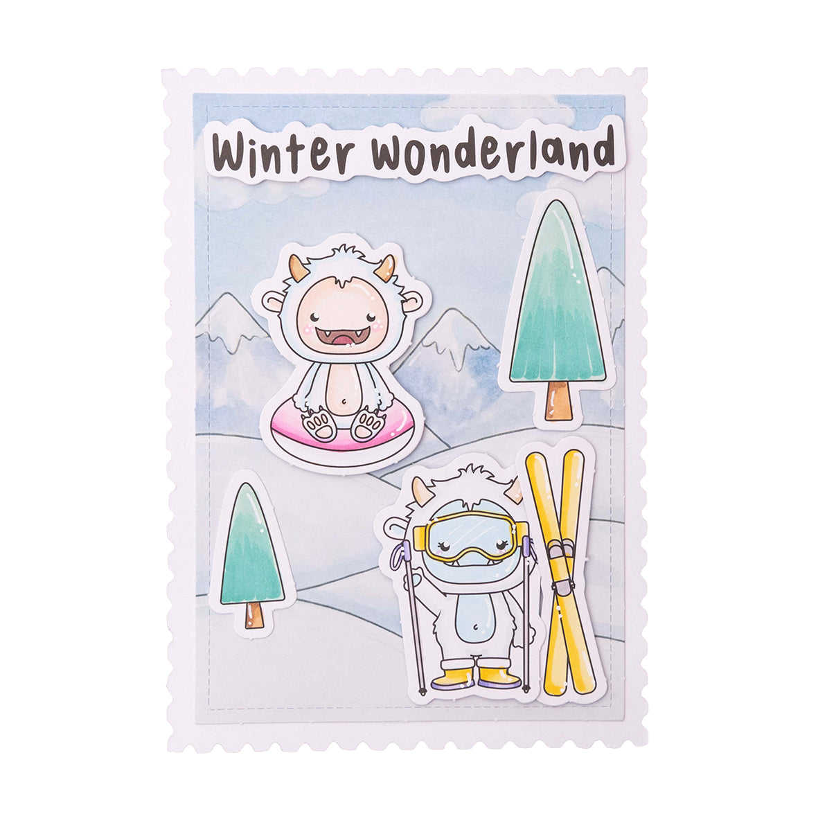 Studio Light Card making pad Christmas Sweet Stories 210x297x4mm 13 Sheets