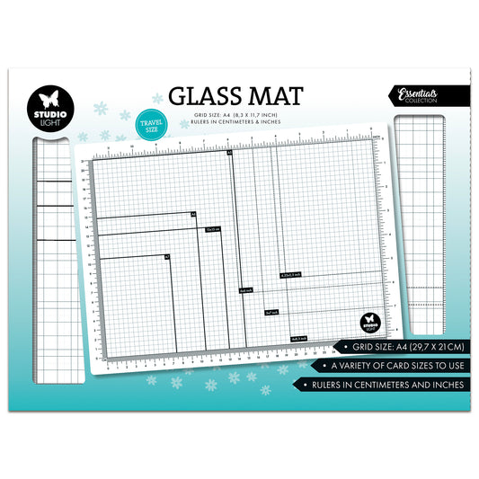 Studio Light Essentials Glass Mat A4, Non-magnetic
