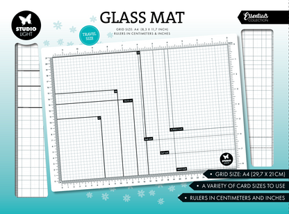Studio Light Essentials Glass Mat A4 & Storage Case