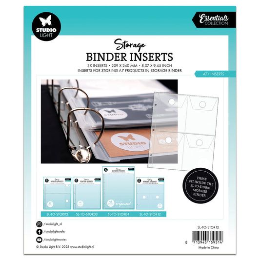 Studio Light Essentials 3 x Storage Inserts for A7+