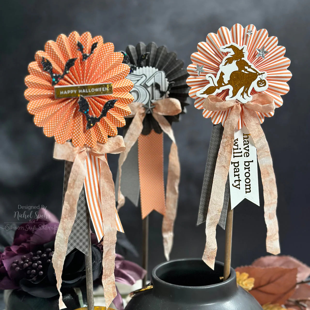 Sizzix Thinlits Die by Tim Holtz Vault Rosettes (6pcs)