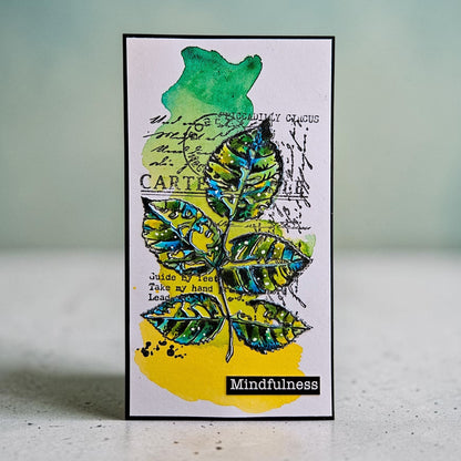Leaf Happened A6 Stamp Set & Matching Die Set Bundle