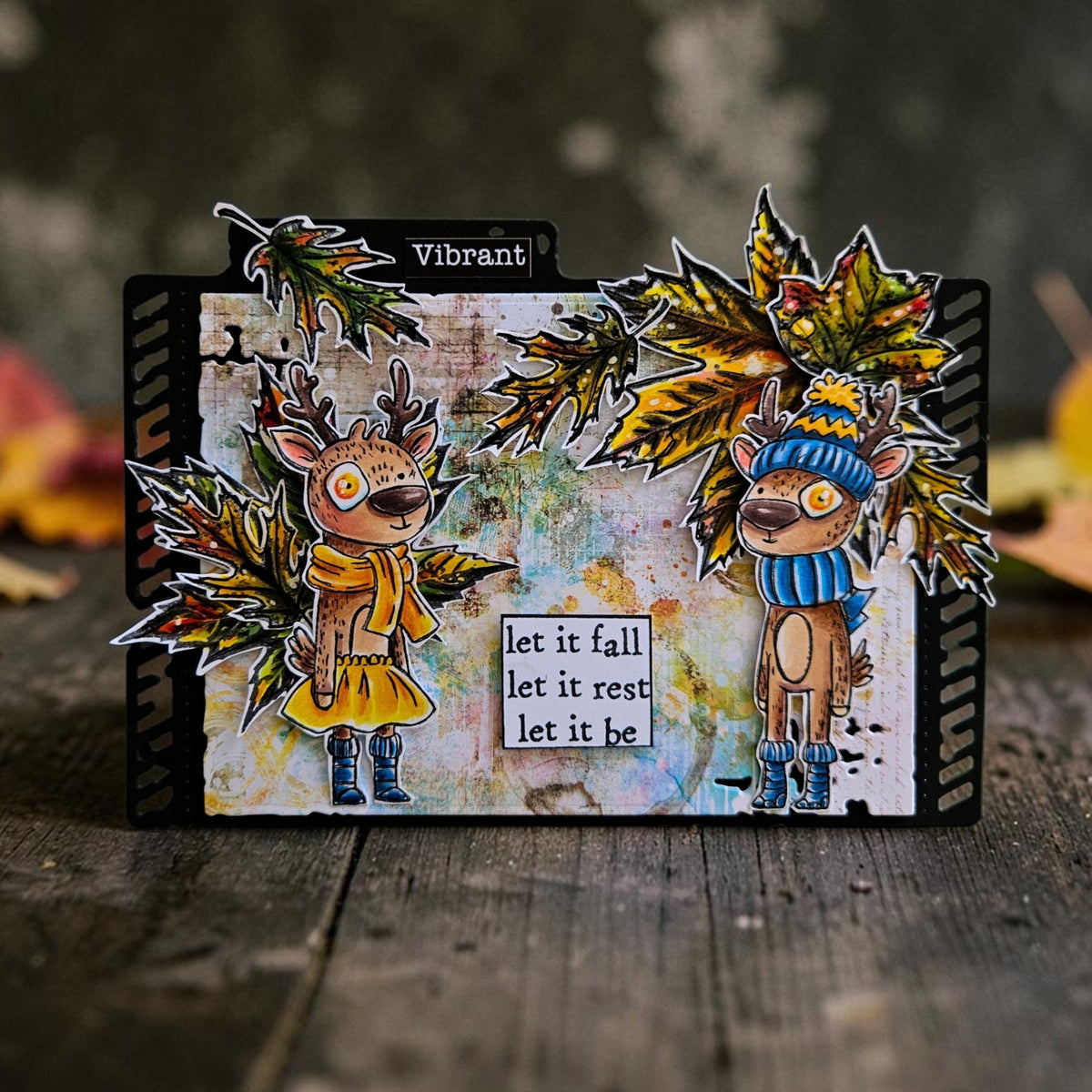 TP-1344 - A6 Stamp Set - Unbe-leaf-able