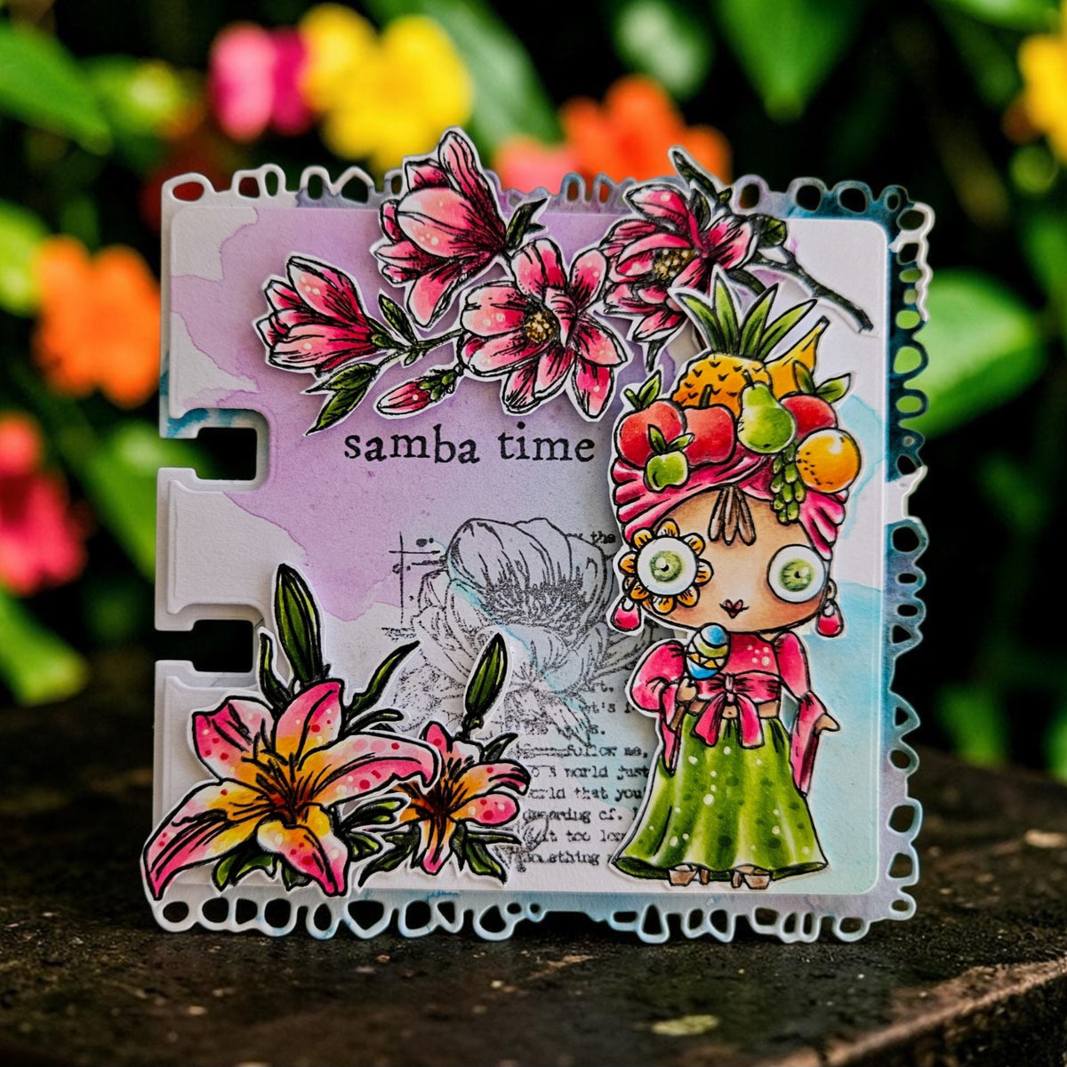 TP-1347 - A6 Stamp Set - Bubbly Toucan