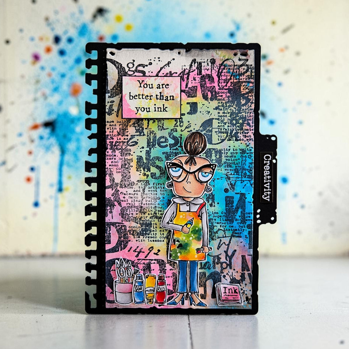 TP-1330 - A6 Stamp Set - Word Frenzy