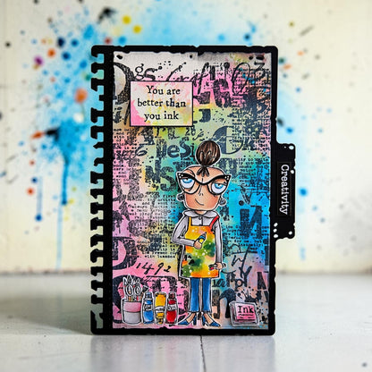 TP-1330 - A6 Stamp Set - Word Frenzy
