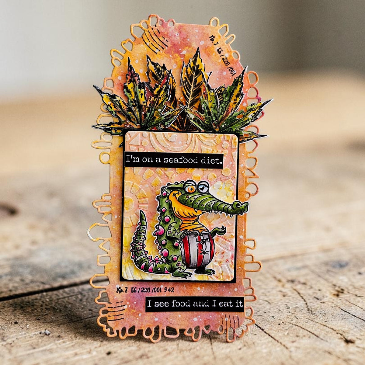 TP-1344 - A6 Stamp Set - Unbe-leaf-able