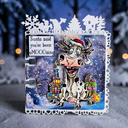 TP-1496 - A6 Stamp Set - Moo-ry Christmas!